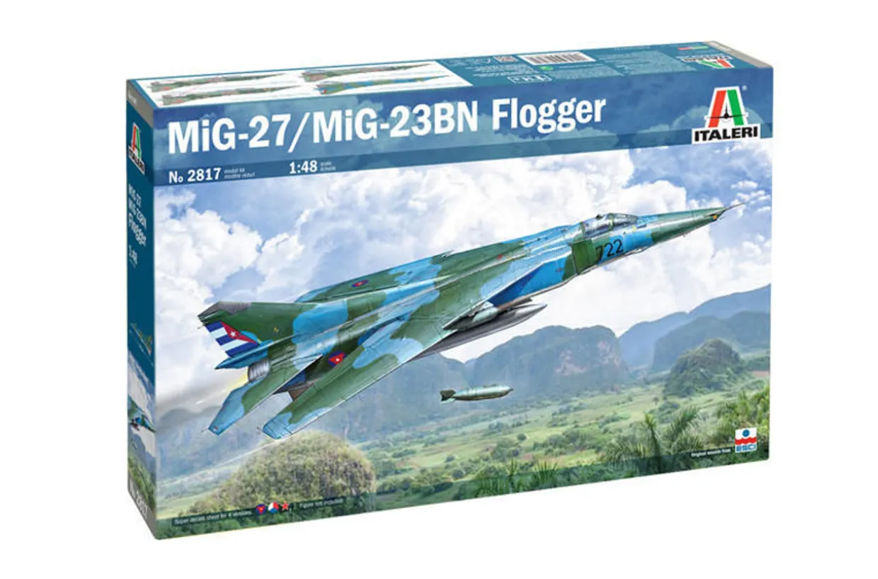Italeri 1/48 Mikoyan MiG-27/MiG-23BN Flogger