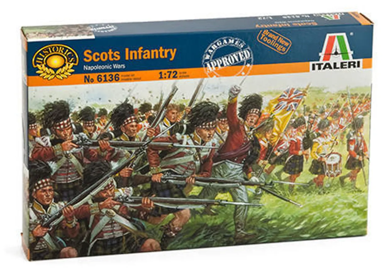 Italeri 1/72 Napoleonic Scottish Infantry