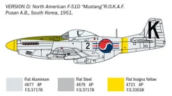 Italeri 1/72 North American F-51D Mustang Korean War
