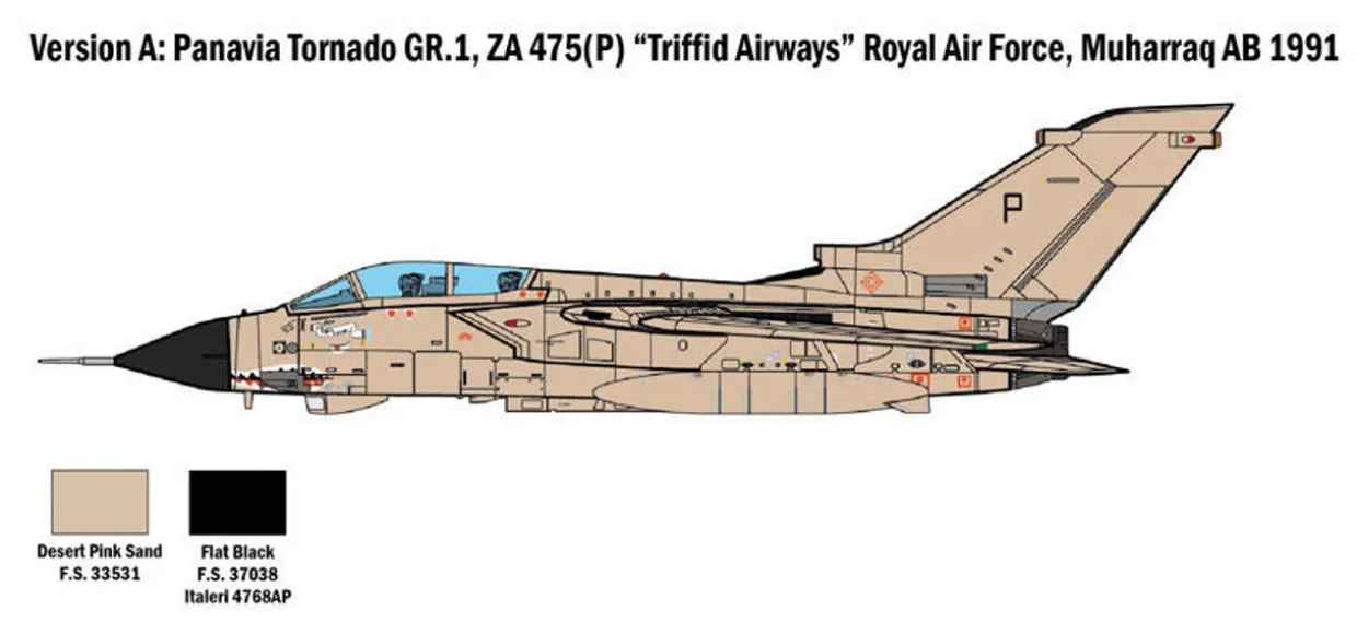 Italeri 1/48 Panavia Tornado IDS
