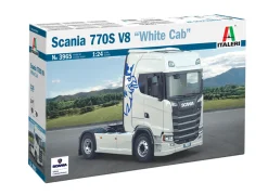 Italeri 1/24 Scania 770S V8 White Cab