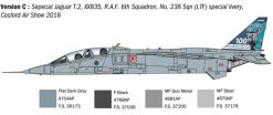Italeri 1/72 Sepecat Jaguar T.2 Trainer Model Kit