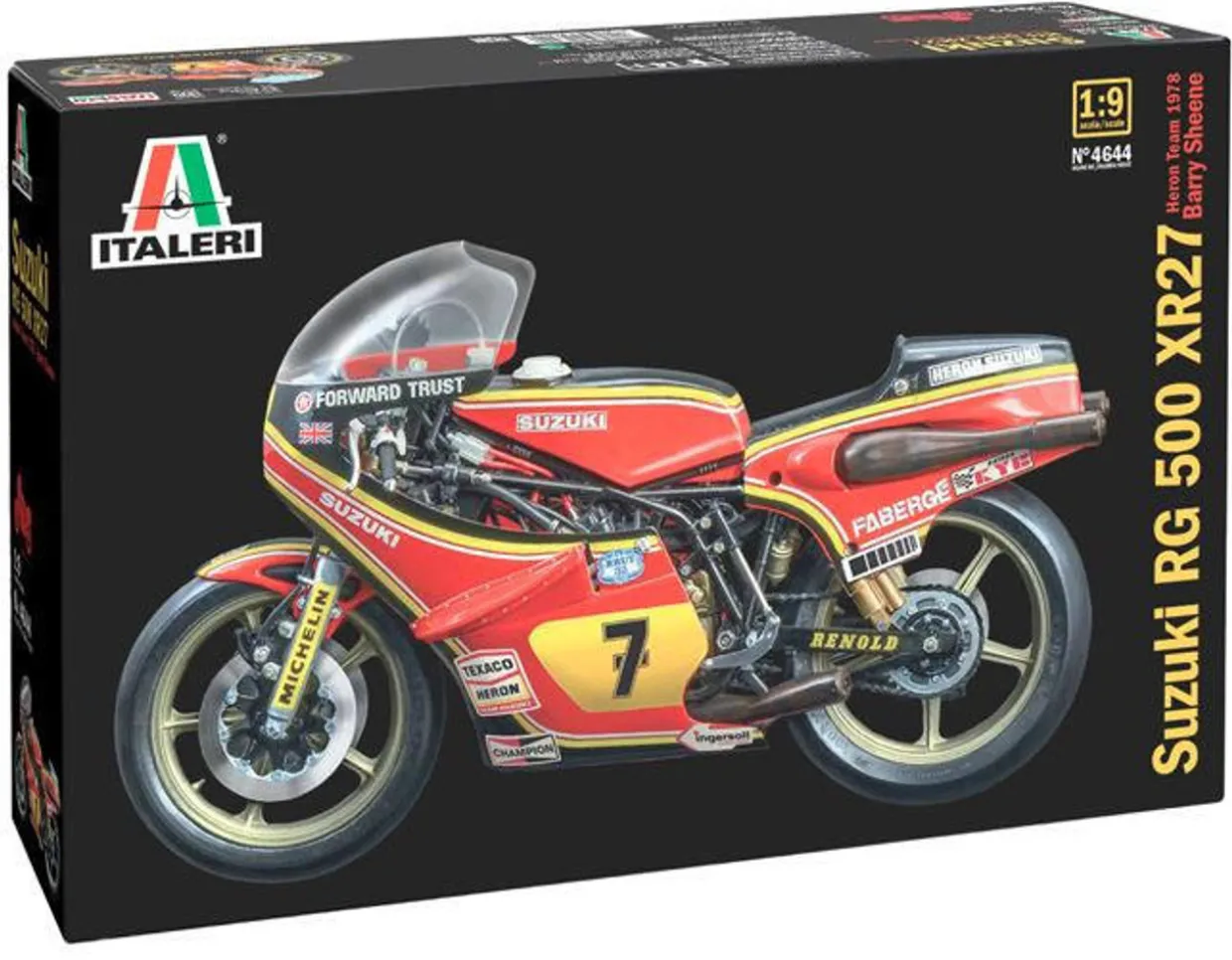 Italeri 1/9 Suzuki RG500 XR27 Barry Sheene