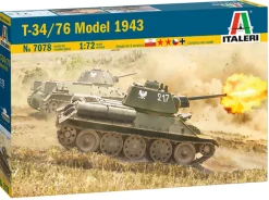 Italeri 1/72 T-34/76 Model 1943 Model Kit