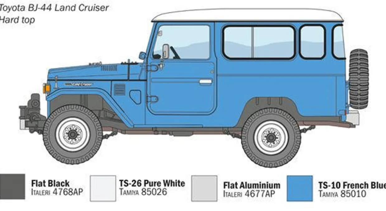 Italeri 1/24 Toyota Land Cruiser BJ-44