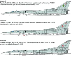 Italeri 1/72 Tupolev Tu-22M2 Backfire-B