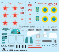 Italeri 1/72 Tupolev Tu-22M2 Backfire-B