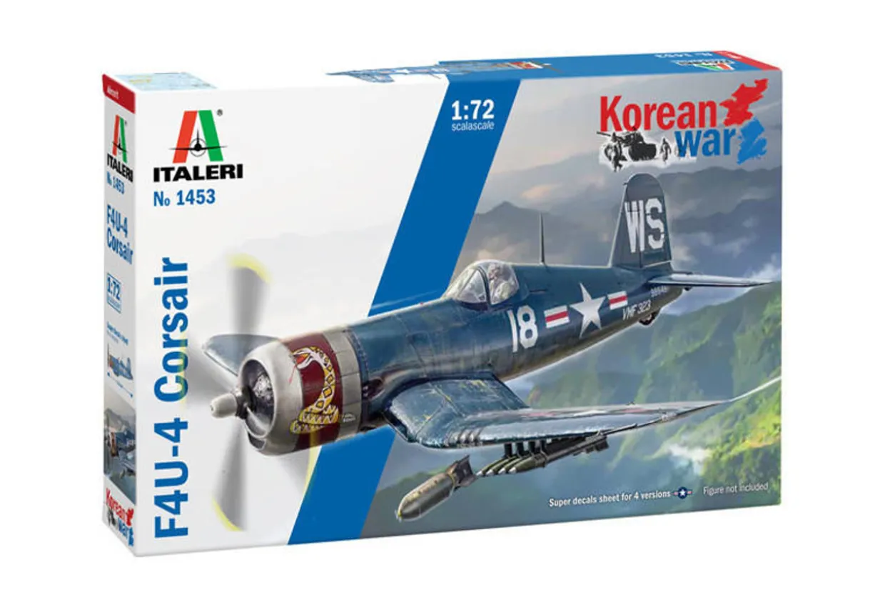Italeri 1/72 Vought F-4U/F-4B Corsair Korean War