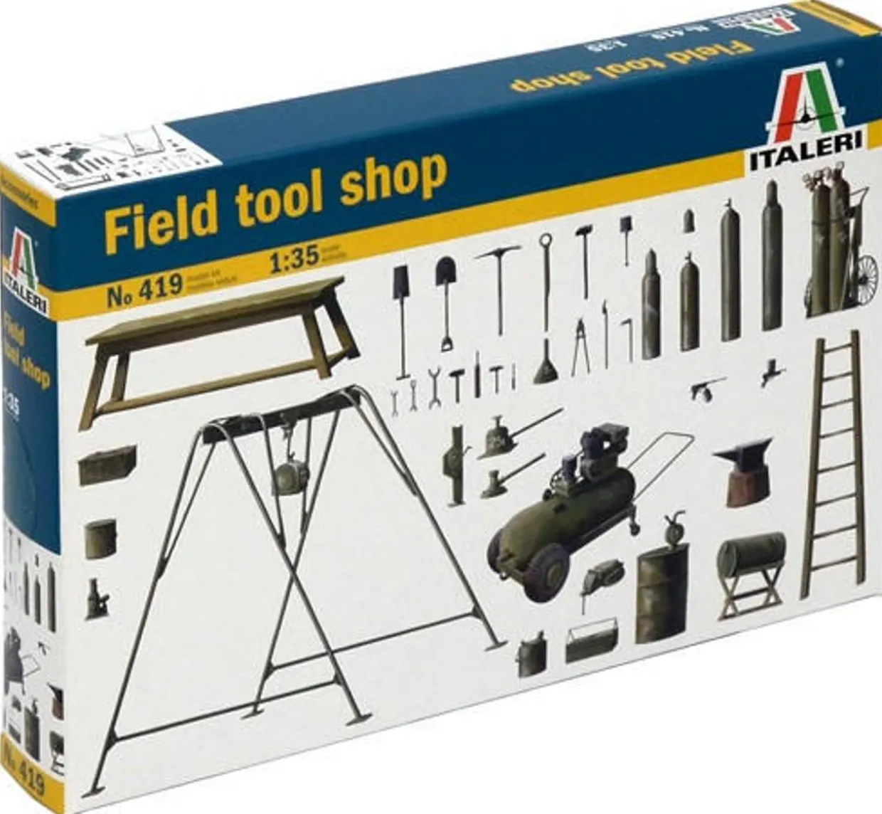 Italeri 1/35 WWII Field Tool Shop