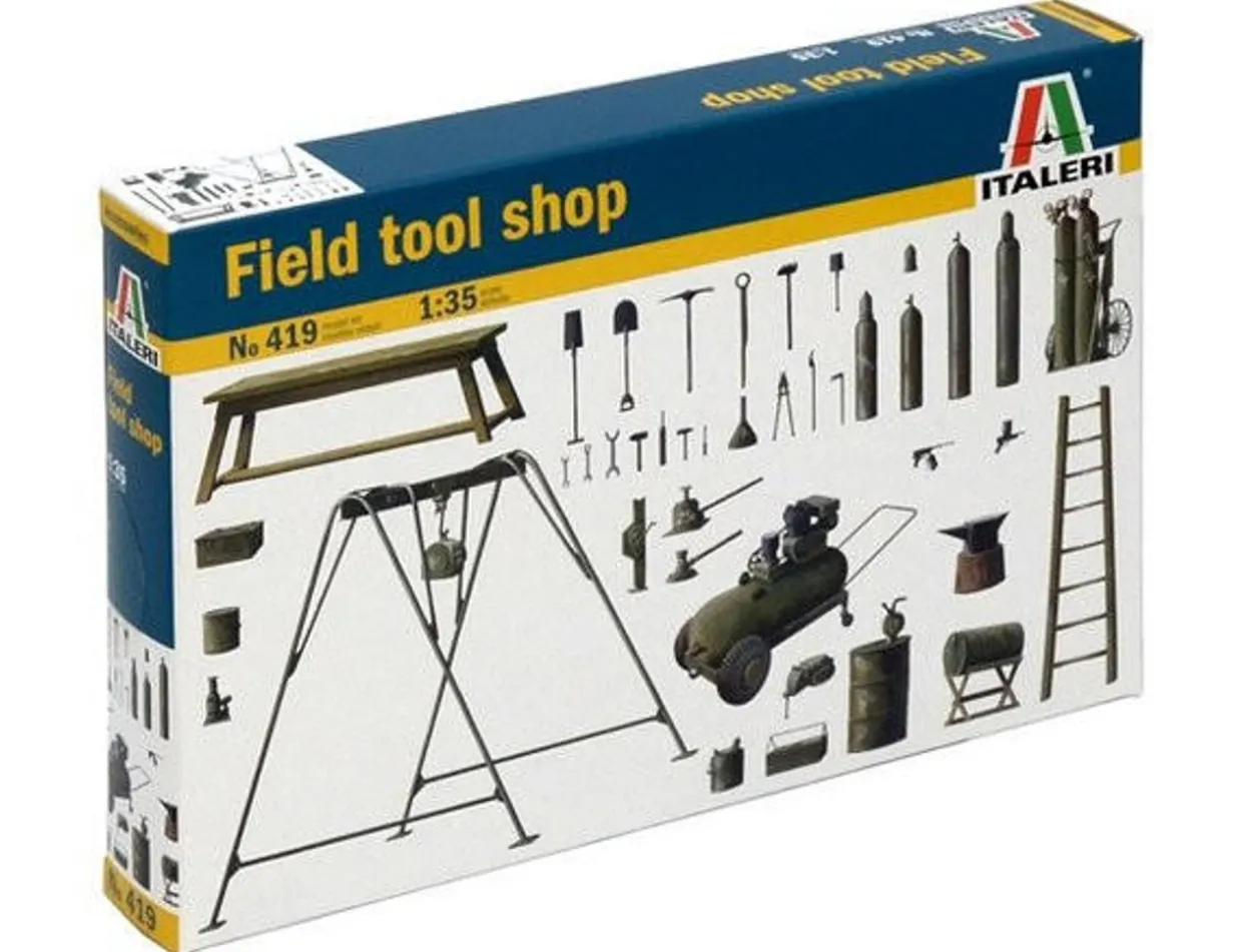Italeri 1/35 WWII Field Tool Shop