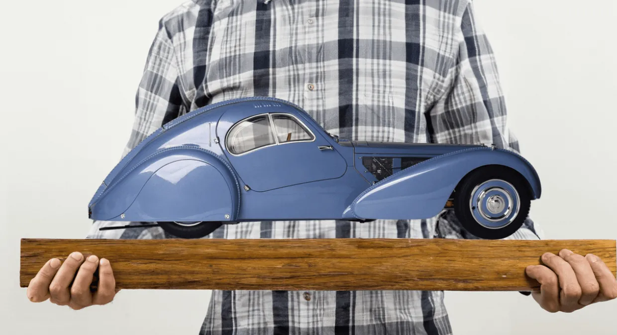 IXO 1/8 Bugatti SC57 Atlantic Diecast Model Kit
