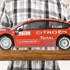 IXO 1/8 Citroen C4 WRC 2008 Red Diecast Model Kit