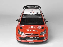 IXO 1/8 Citroen C4 WRC 2008 Red Diecast Model Kit
