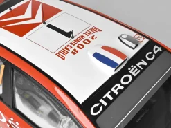 IXO 1/8 Citroen C4 WRC 2008 Red Diecast Model Kit