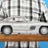 IXO 1/8 Mercedes-Benz 300 SL (Silver) Diecast Model Kit
