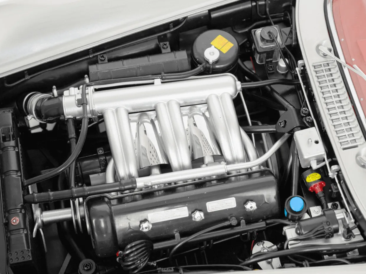 IXO 1/8 Mercedes-Benz 300 SL (Silver) Diecast Model Kit