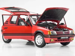 IXO 1/8 Red Peugeot 205 1.9 GTI Diecast Model Kit