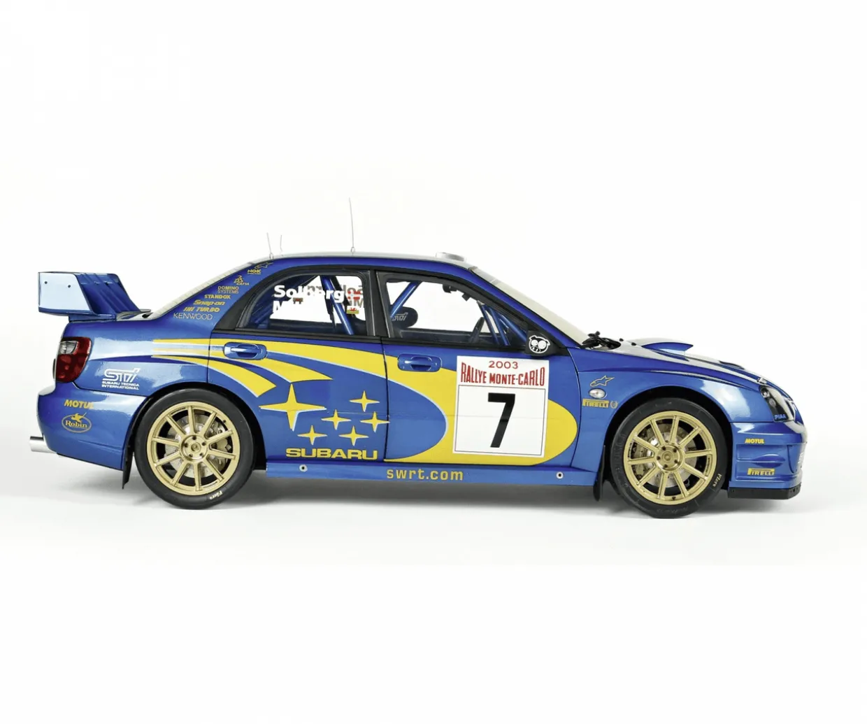 IXO 1/8 Subaru Impreza Monte Carlo Rally Solberg & Mills