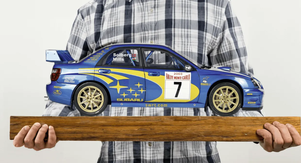 IXO 1/8 Subaru Impreza Monte Carlo Rally Solberg & Mills