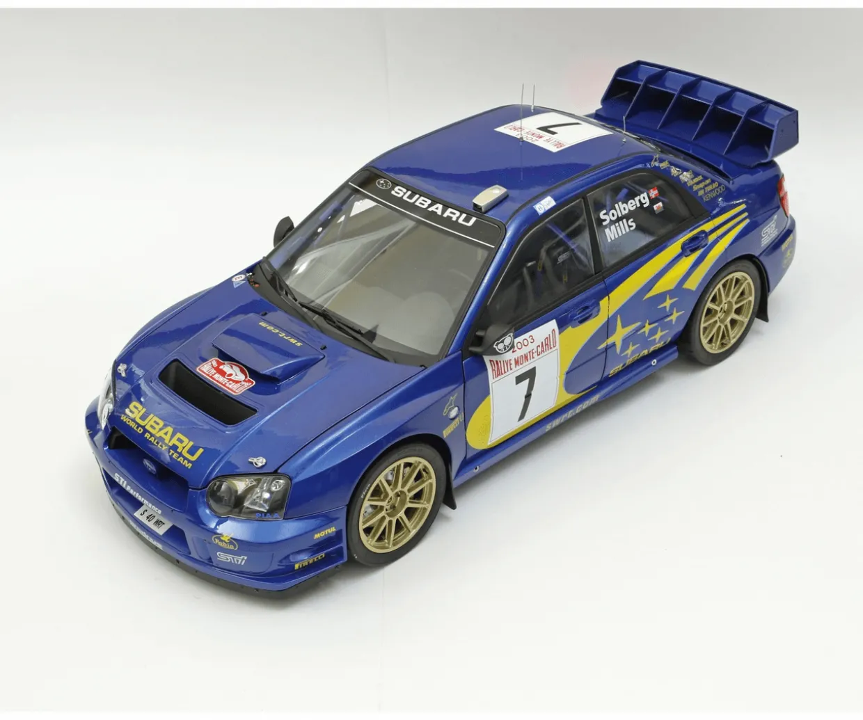 IXO 1/8 Subaru Impreza Monte Carlo Rally Solberg & Mills