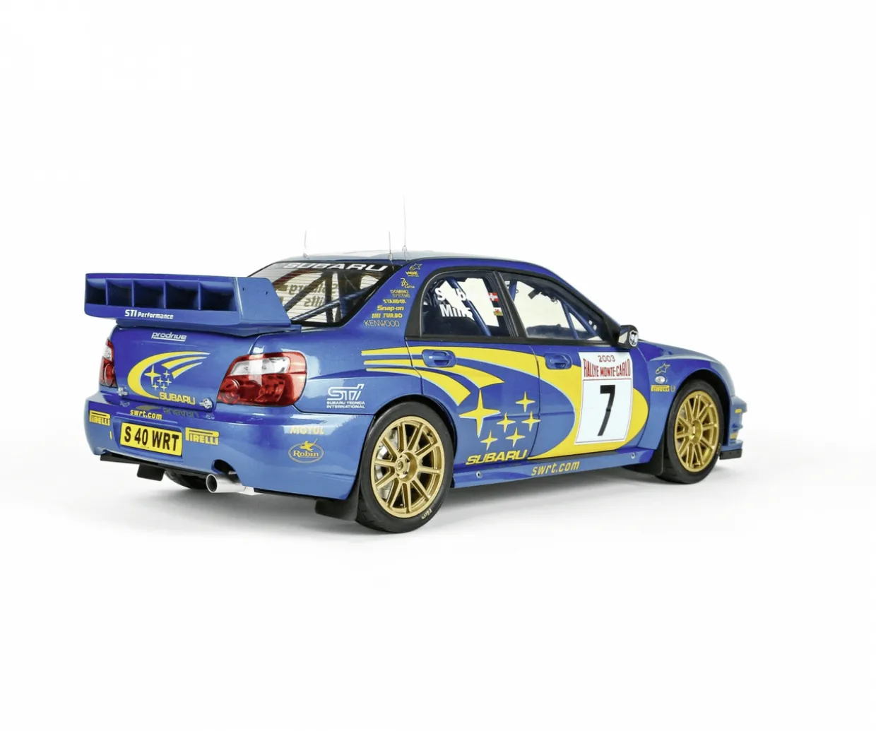 IXO 1/8 Subaru Impreza Monte Carlo Rally Solberg & Mills