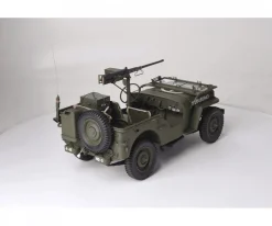IXO 1/8 Willys Jeep with Trailer and ATG