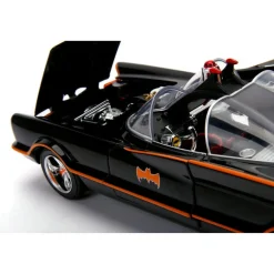 Jada 1/18 1966 Batmobile With Figures and Working Lights Diecast Model