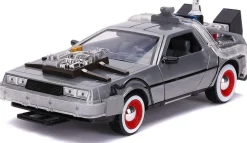 Jada 1/24 Back To The Future 3 DeLorean Diecast Model
