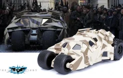 Jada 1/24 Batman The Dark Knight Camo Batmobile Diecast Model