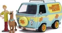Jada 1/24 Mystery Machine With Scooby And Shaggy Diecast Model