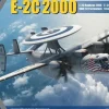Kinetic 1/48 Grumman E-2C Hawkwye 2000 VAW-123 'Screwtops' Model Kit