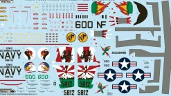 Kinetic 1/48 Northrop Grumman E-2C Hawkeye VAW-115 Model Kit