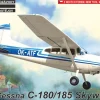 KPM 1/72 Cessna C-180/185 Skywagon Model Kit