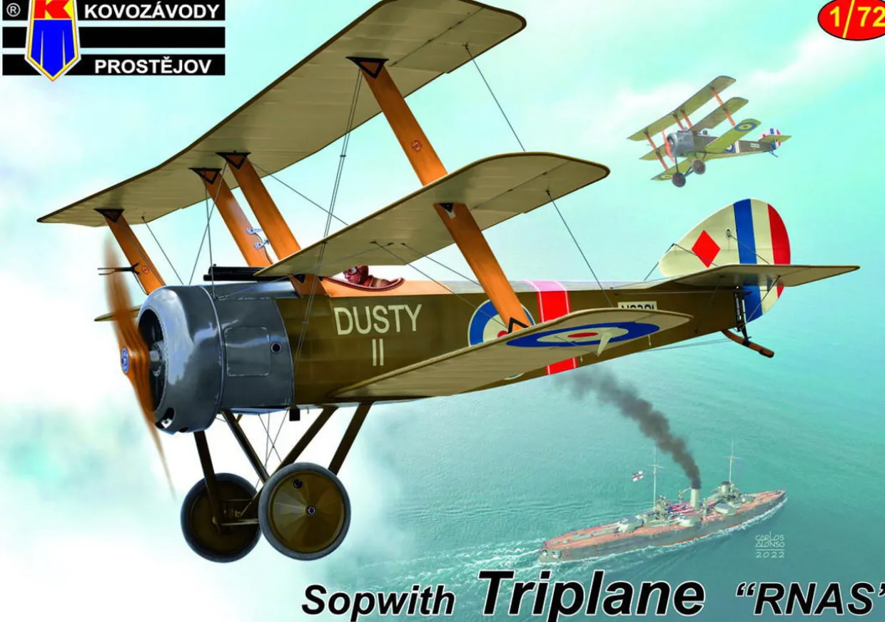 KPM 1/72 Sopwith Triplane RNAS Model Kit