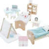 Le Toy Van Daisylane Children's Bedroom Dolls House Furniture