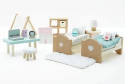 Le Toy Van Daisylane Children's Bedroom Dolls House Furniture