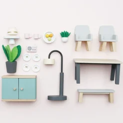 Le Toy Van Daisylane Dining Room Dolls House Furniture