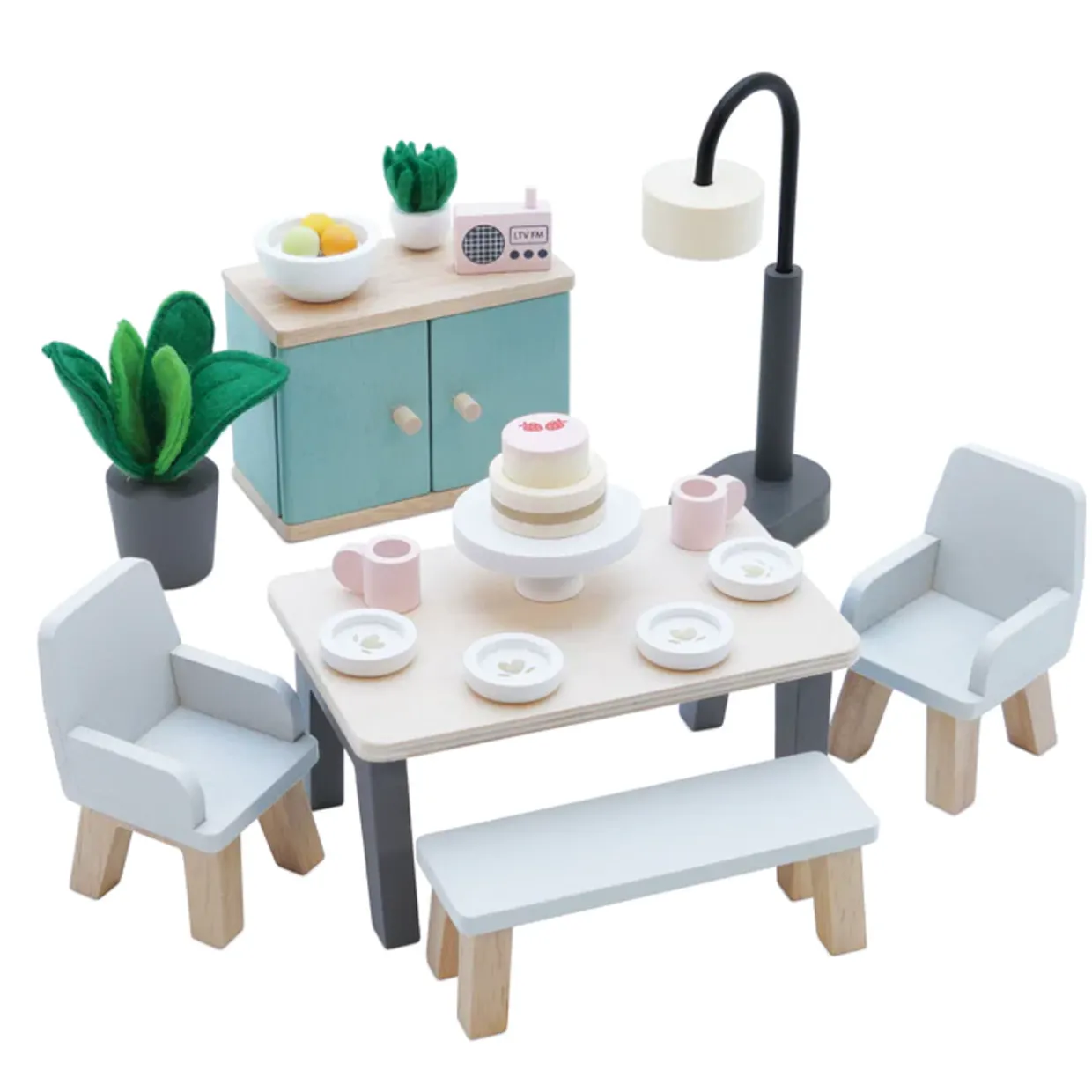 Le Toy Van Daisylane Dolls House Furniture Set of 6