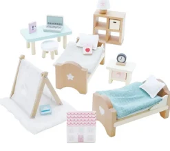 Le Toy Van Daisylane Dolls House Furniture Set of 6