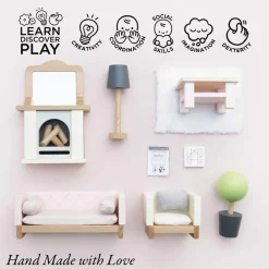 Le Toy Van Daisylane Sitting Room Dolls House Furniture