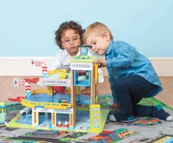 Le Toy Van Grand Garage Wooden Toy Garage