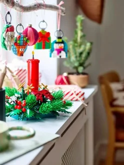 Lego Christmas Table Decoration