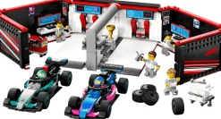 Lego City Formula 1 Garage & Mercedes-AMG and Alpine Race Cars