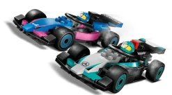 Lego City Formula 1 Garage & Mercedes-AMG and Alpine Race Cars