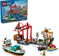 Lego City Seaside Harbor with Cargo Ship