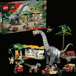 Lego Jurassic World Raptor and Titanosaurus Tracking Mission