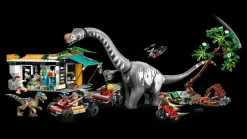 Lego Jurassic World Raptor and Titanosaurus Tracking Mission