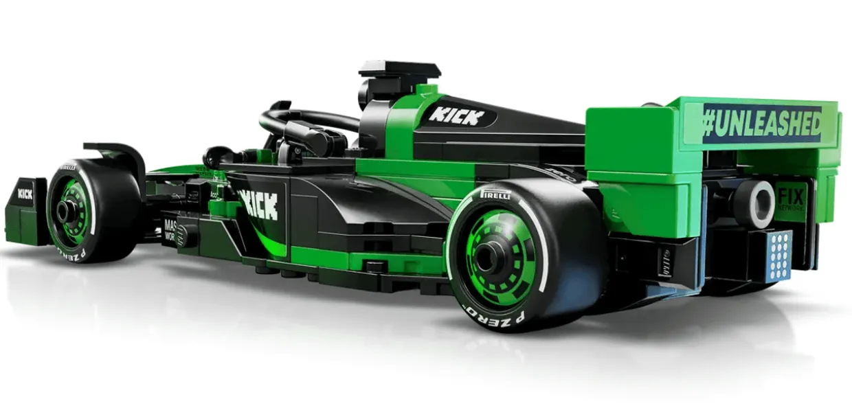 Lego Speed Champions KICK Sauber C44 Formula 1 Race Car