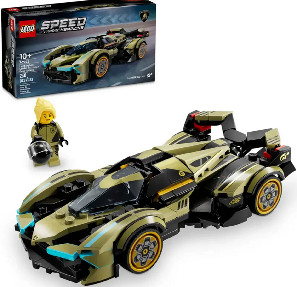 Lego Speed Champions Lamborghini Lambo V12 Vision GT Super Car