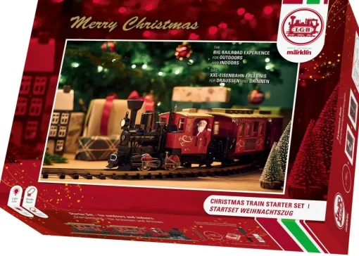 LGB Christmas Passenger Model Railway Train Set